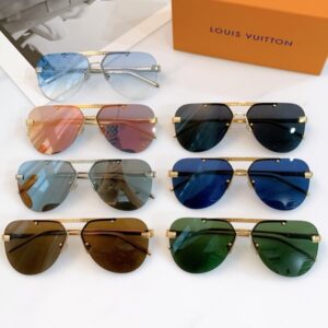Louis Vuitton Mens Womens Sunglasses Luxury Brand Z1261E with Origin Box LV ASH SUNGLASSES